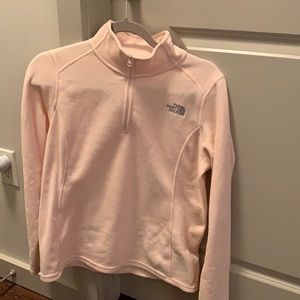Like new light pink fleece pullover